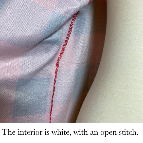 Red & Black Buffalo Plaid Long Sleeve Duster Cardigan - Picture 14 of 16